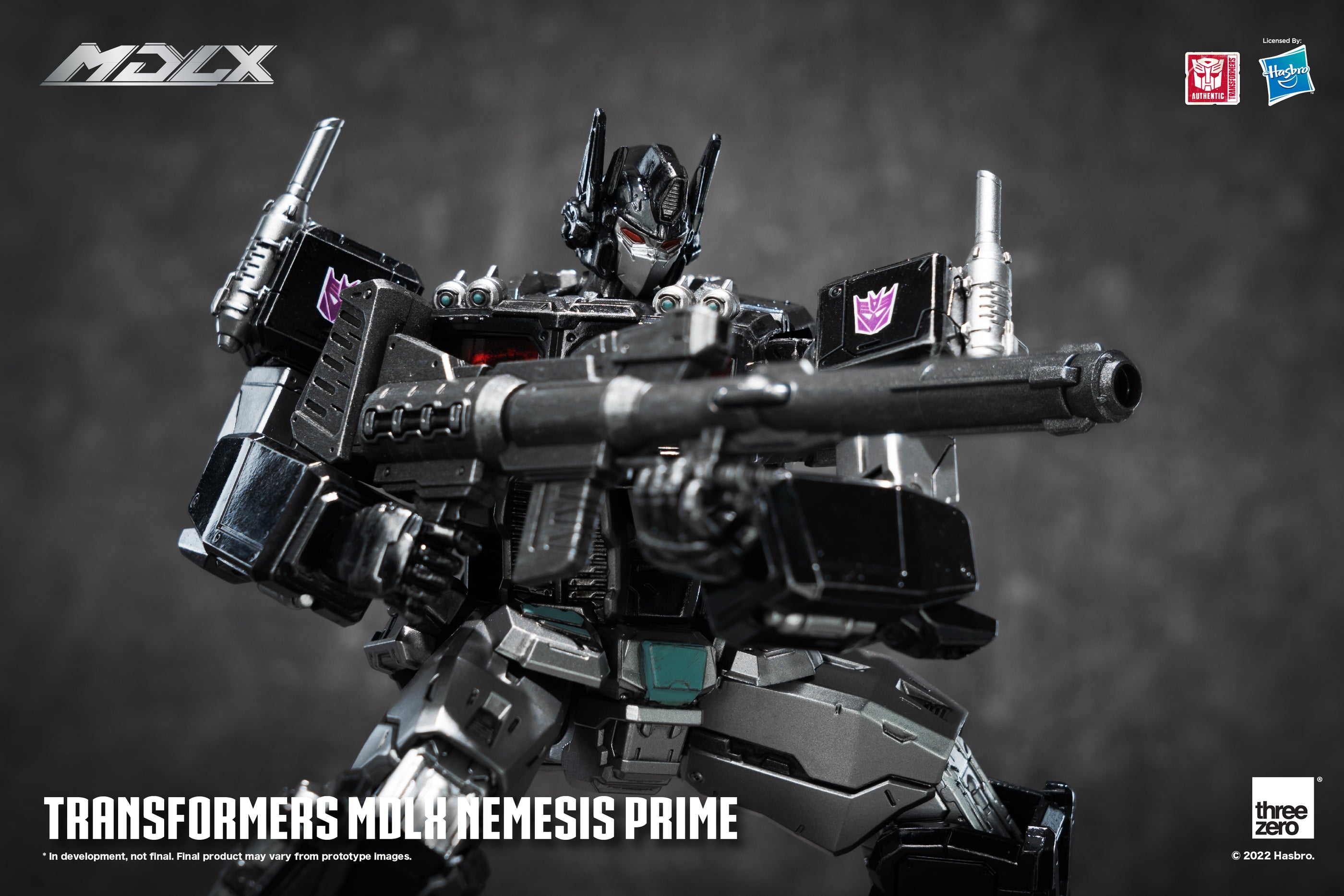 Threezero MDLX Series - 7-Inch Tall Transformers Nemesis Prime Figure
