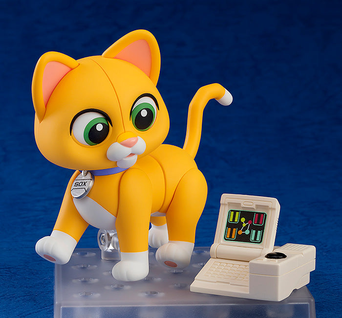Nendoroid Collectible Figure of Buzz's Companion Robot Sox from the Movie Lightyear