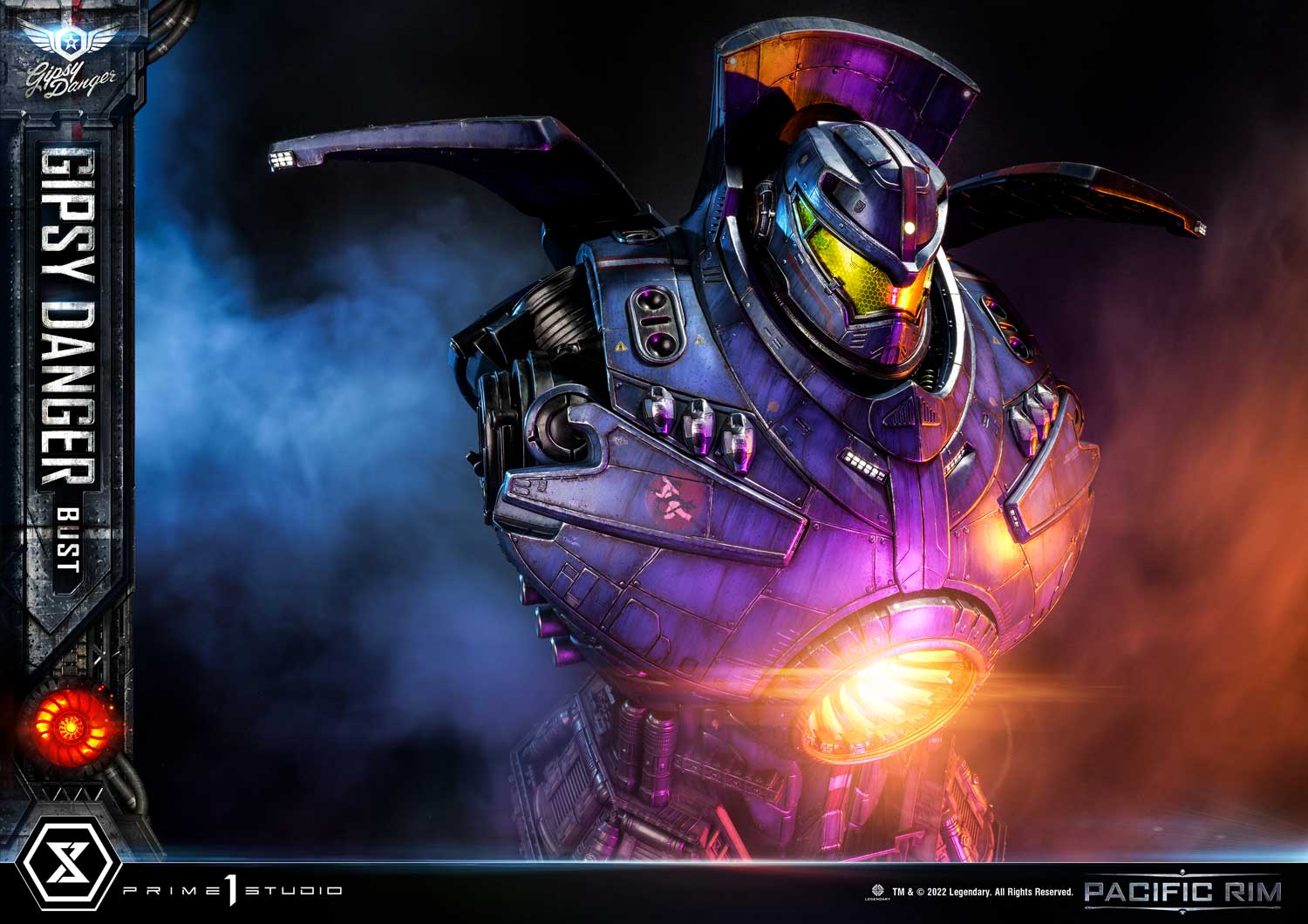 Pacific Rim Gipsy Danger Life - Size Bust Collectible Model