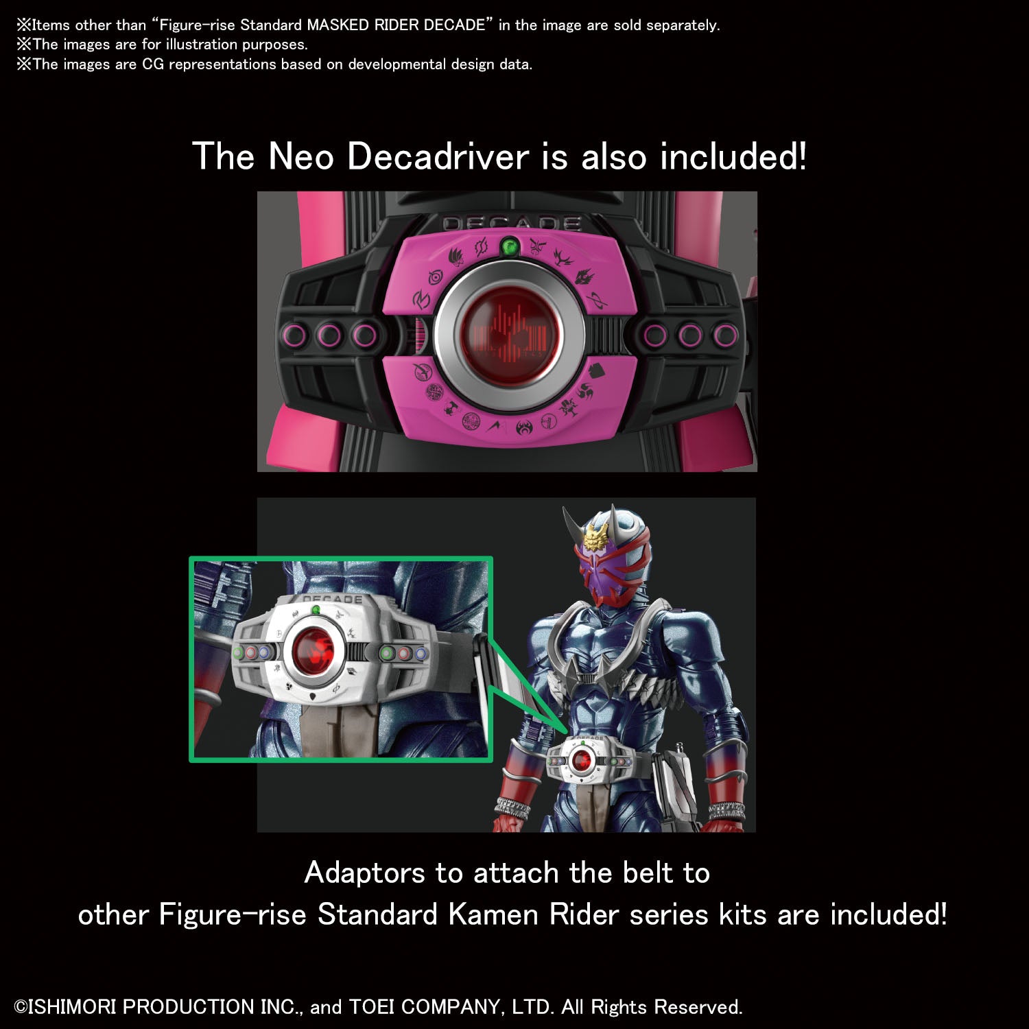 Standard Figure Rise Kamen Rider Decade Model Kit