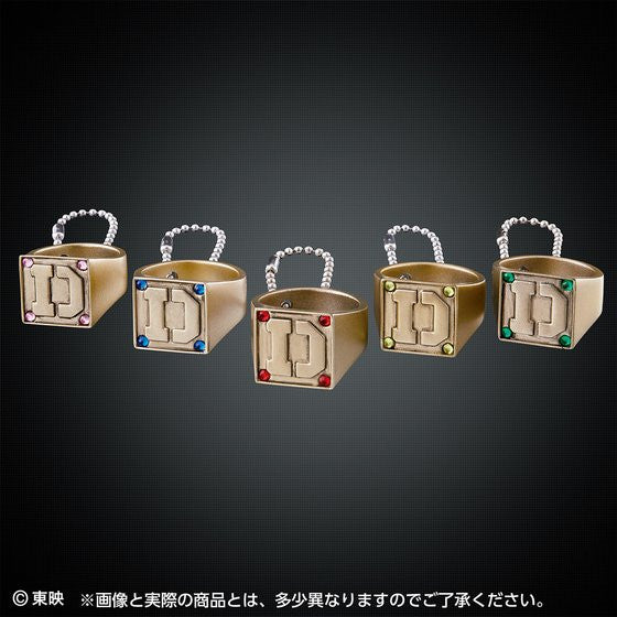 Denziman Denji Collectible Ring Set with Keychain Function