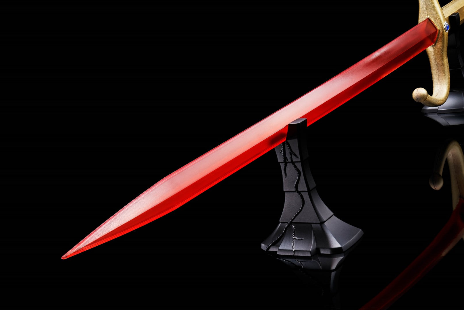 Tamashii Lab Masked Rider Black Satan Saber with LED Features