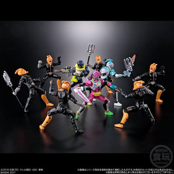 Exclusive Premium Bandai Re - released Ex - Aid Bugster Virus SODO Figures Set