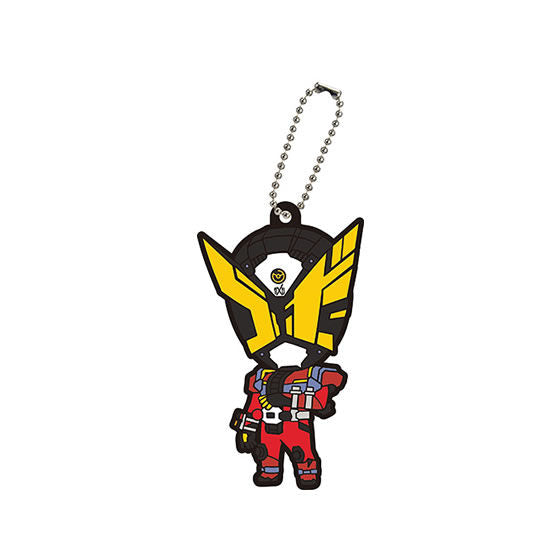 Collectible Kamen Rider Build and Zi - O Movie Inspired Rubber Mascot Keychains for Fans