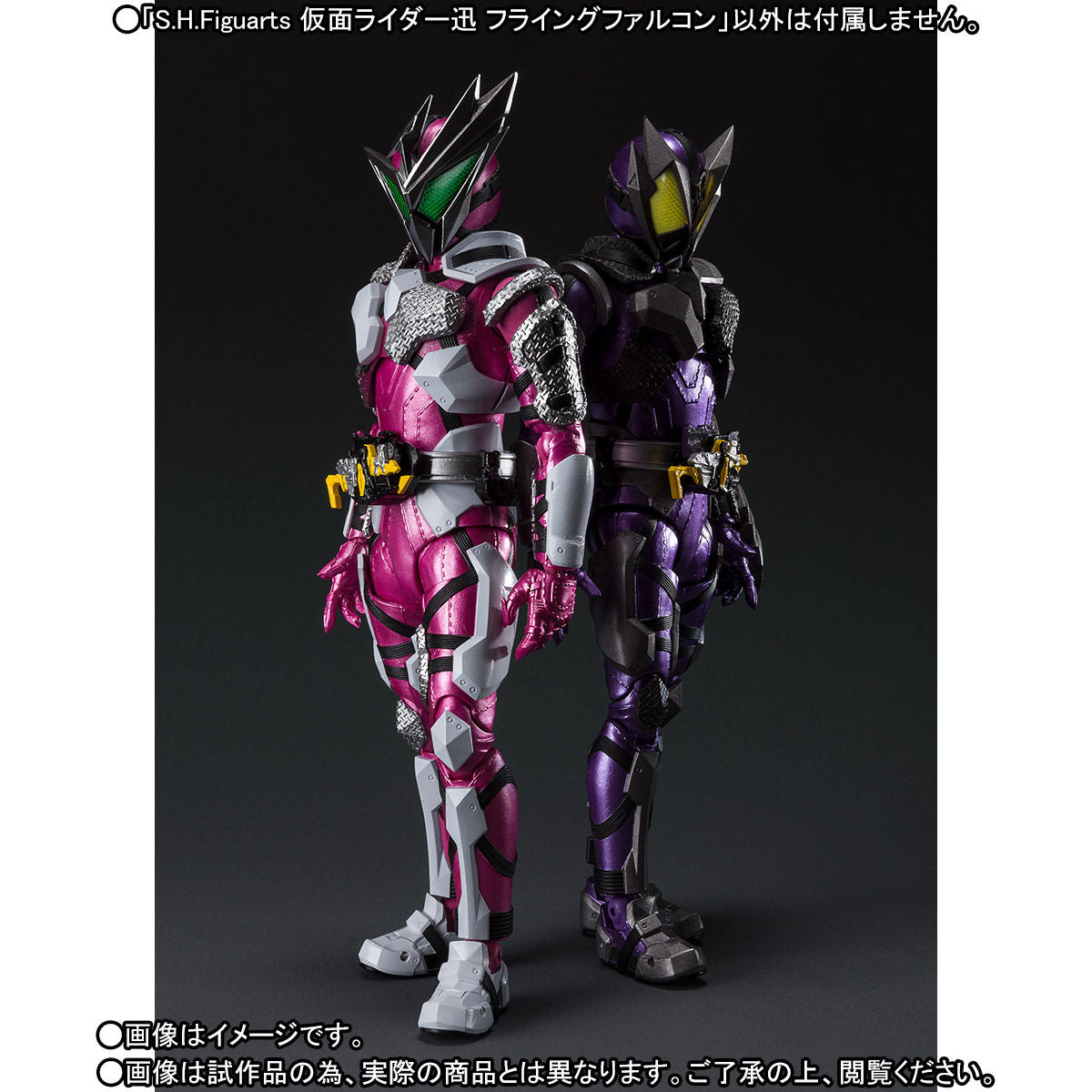 SH Figuarts Collectible Action Figure of Kamen Rider Jin in Flying Falcon Form