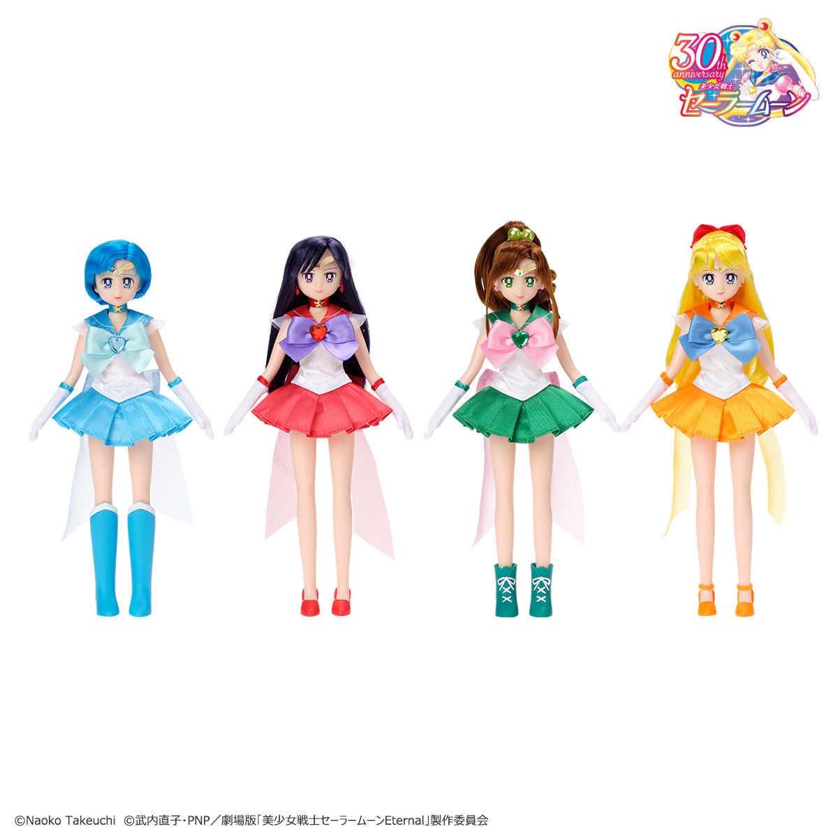 Stylish Super Sailor Senshi Dolls Inspired by Sailor Moon Eternal