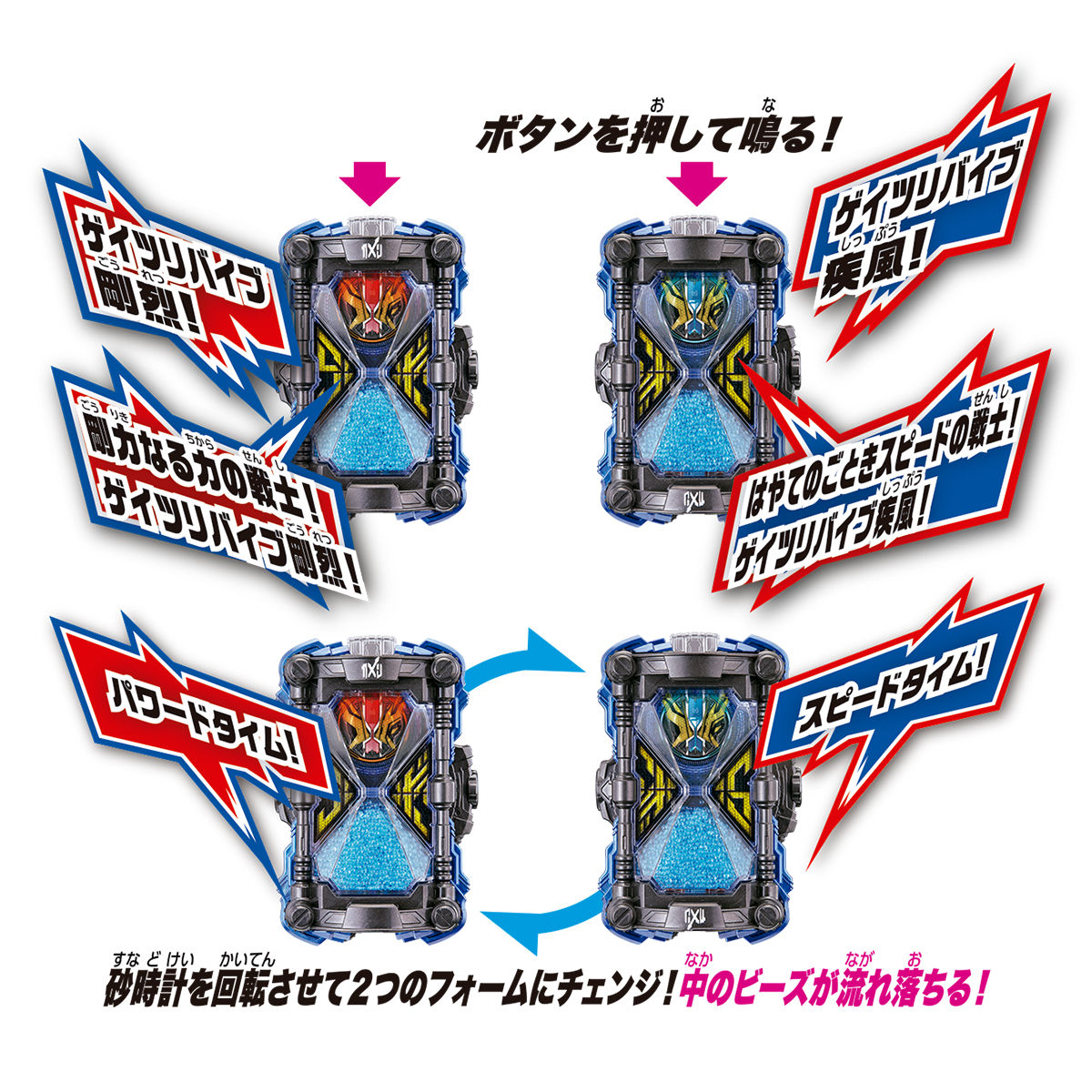 DX Geiz Revive RideWatch - A Special Accessory for Geiz's Secondary Forms