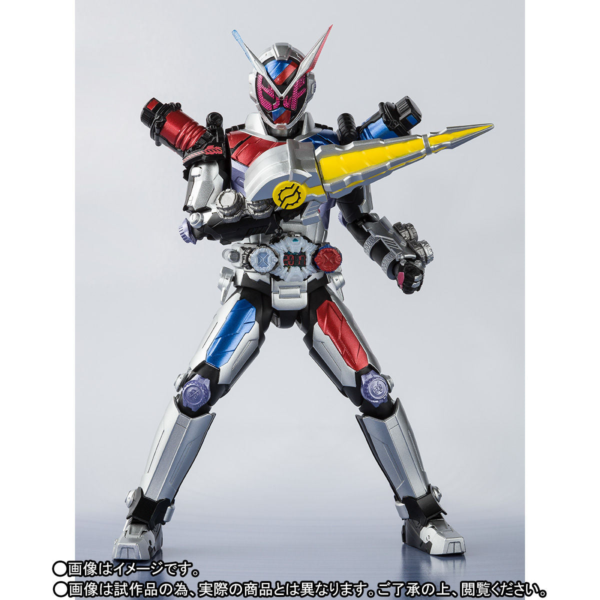 SH Figuarts High - Quality Kamen Rider Zi - O in Build Armor Version