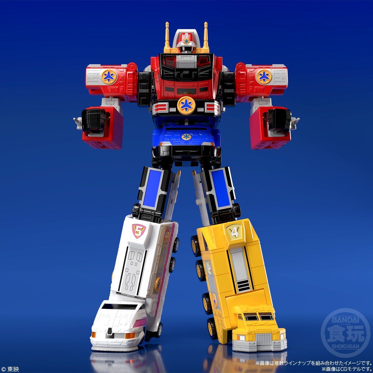 Super Minipla GoGoV Victory Robot Action Figure