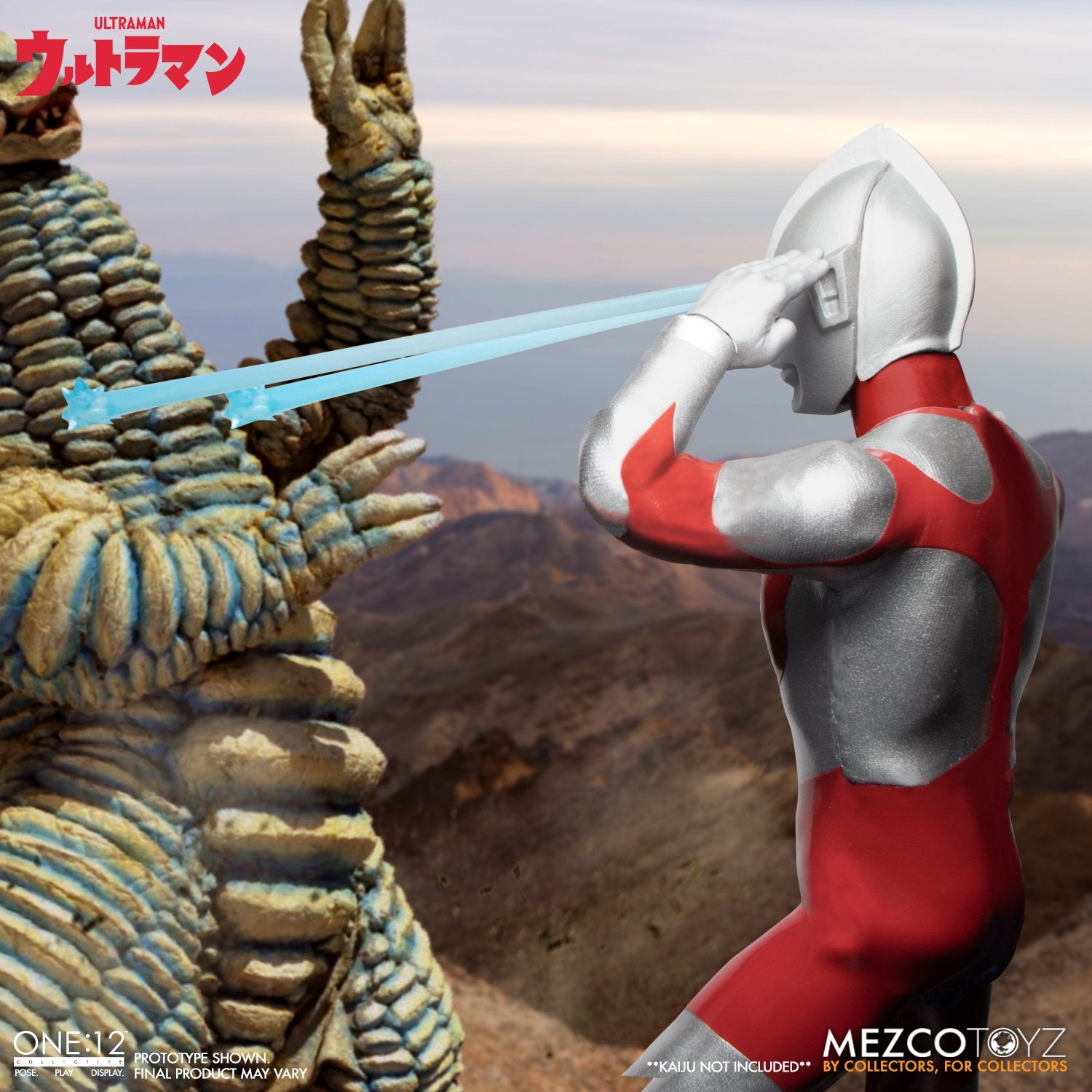 Mezco One:12 Collective Light - Up Ultraman Action Figure