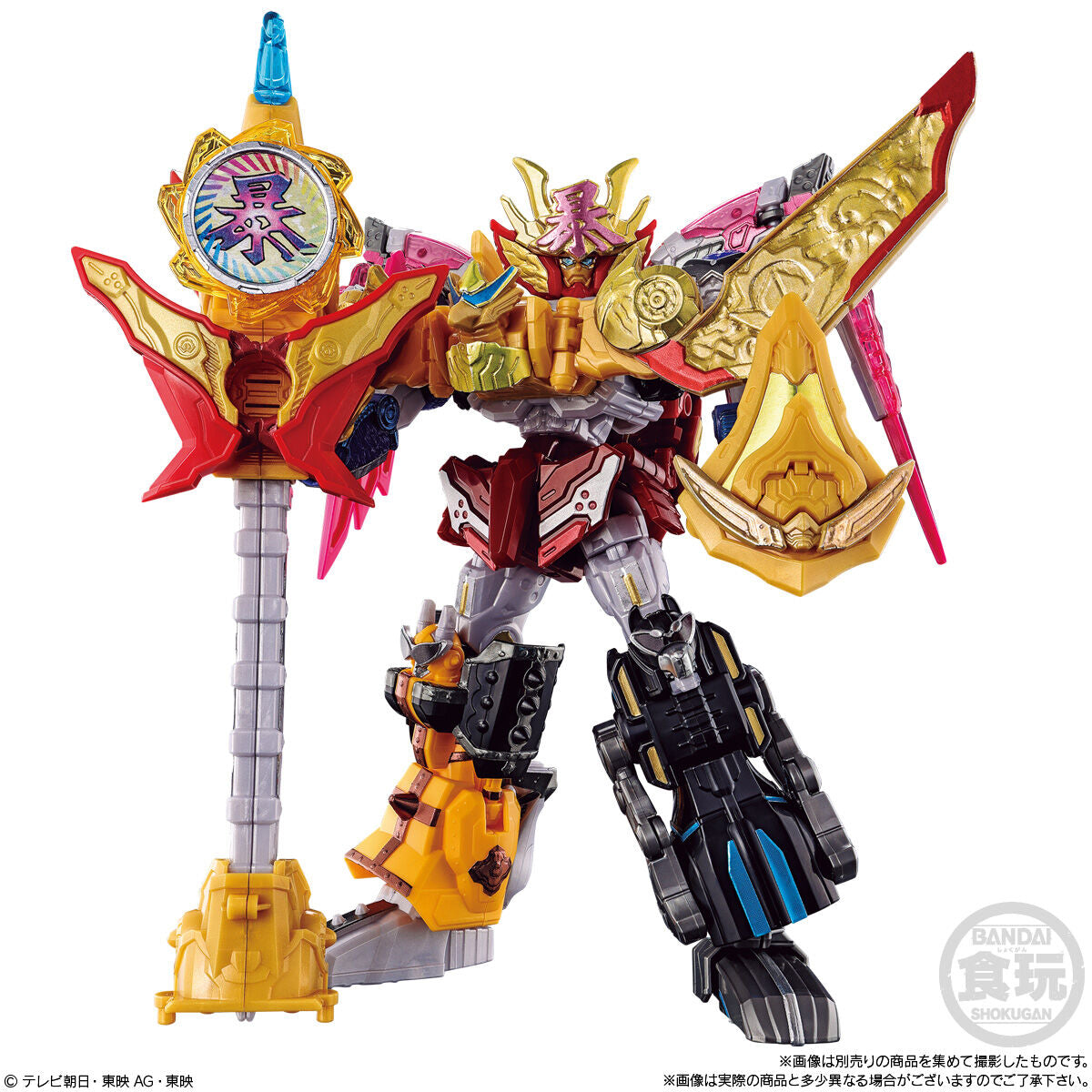 DonBrothers Miniature Plastic Model Set SP02 - Featuring Tora Dragonjin, Omikoshi Phoenix and Extra Parts for Don Onitaijin