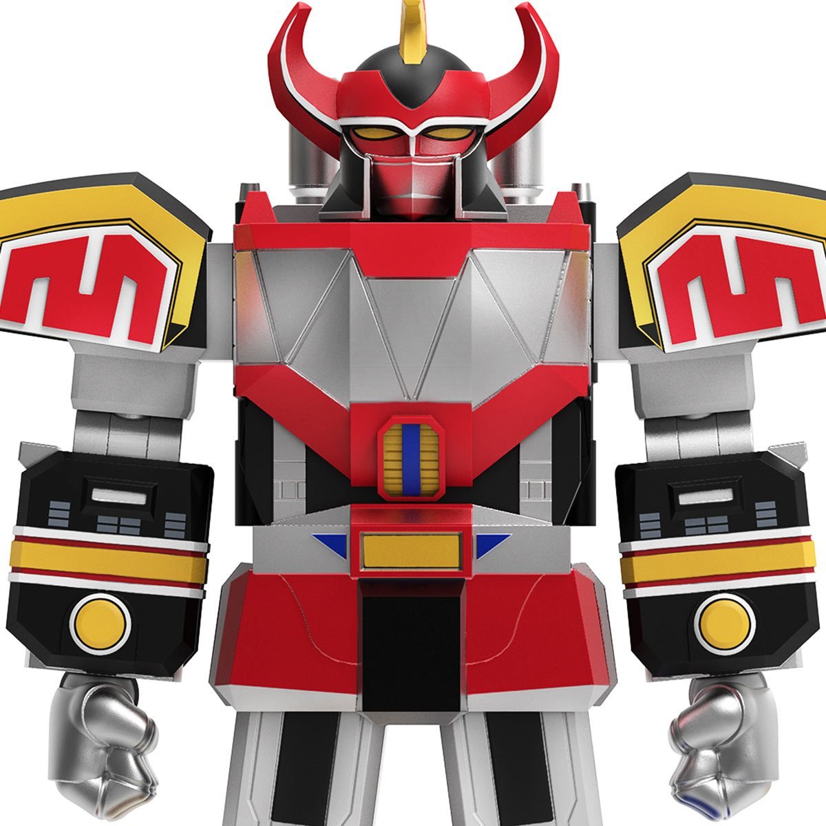 Super7 ULTIMATES! Mighty Morphin Power Rangers 8-Inch Dino Megazord