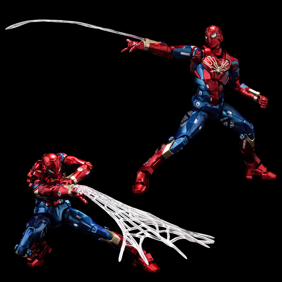 Iron Spider Action Figure from Sentinel's Fighting Armor Series
