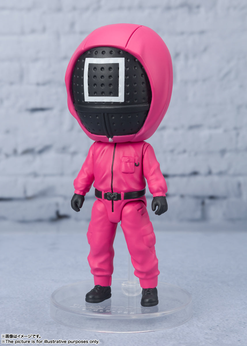 Mini Figuarts Collectible Squid Game Masked Manager Figurine