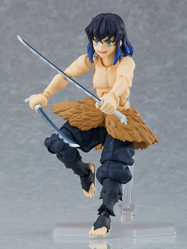 DX Inosuke Hashibira Demon Slayer Action Figure Figma Collectible