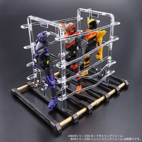Fantastic BCR Snap Ride Builder Set for Re - creating Henshin Sequences