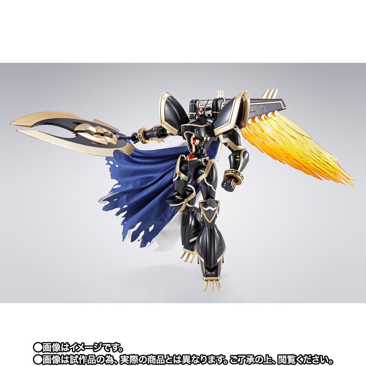 SH Figuarts High - Quality Premium Color Version Action Figure of Alphamon Ouryuken