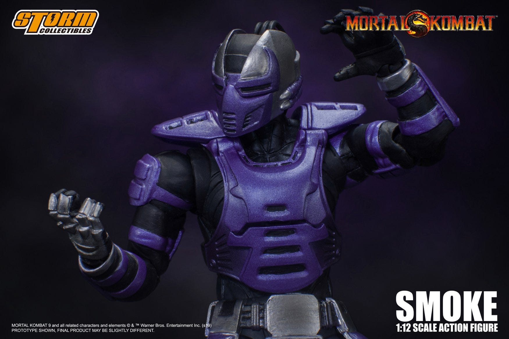 Storm Collectibles New York Comic Con 2019 Smoke Mortal Kombat Action Figure
