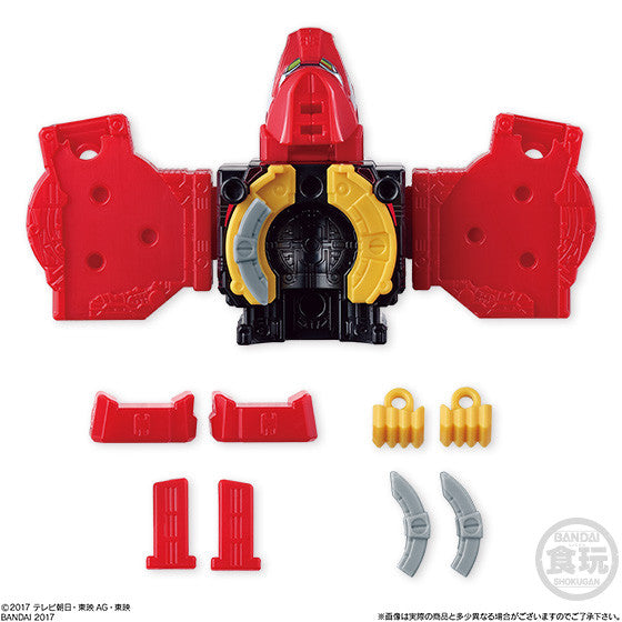 Miniature Plastic Model Set 01 - Kyuren - Oh with All Main Mecha