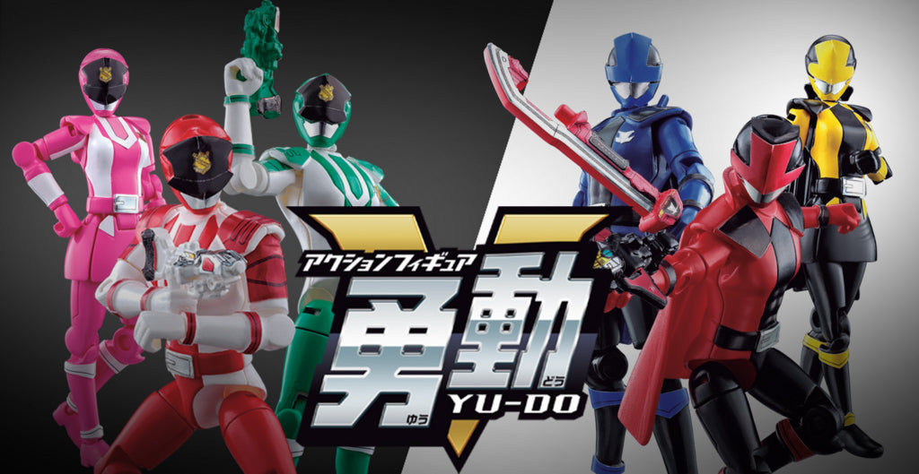 Lupinranger vs Patoranger Yudo Set 01: Colorful Character Figures