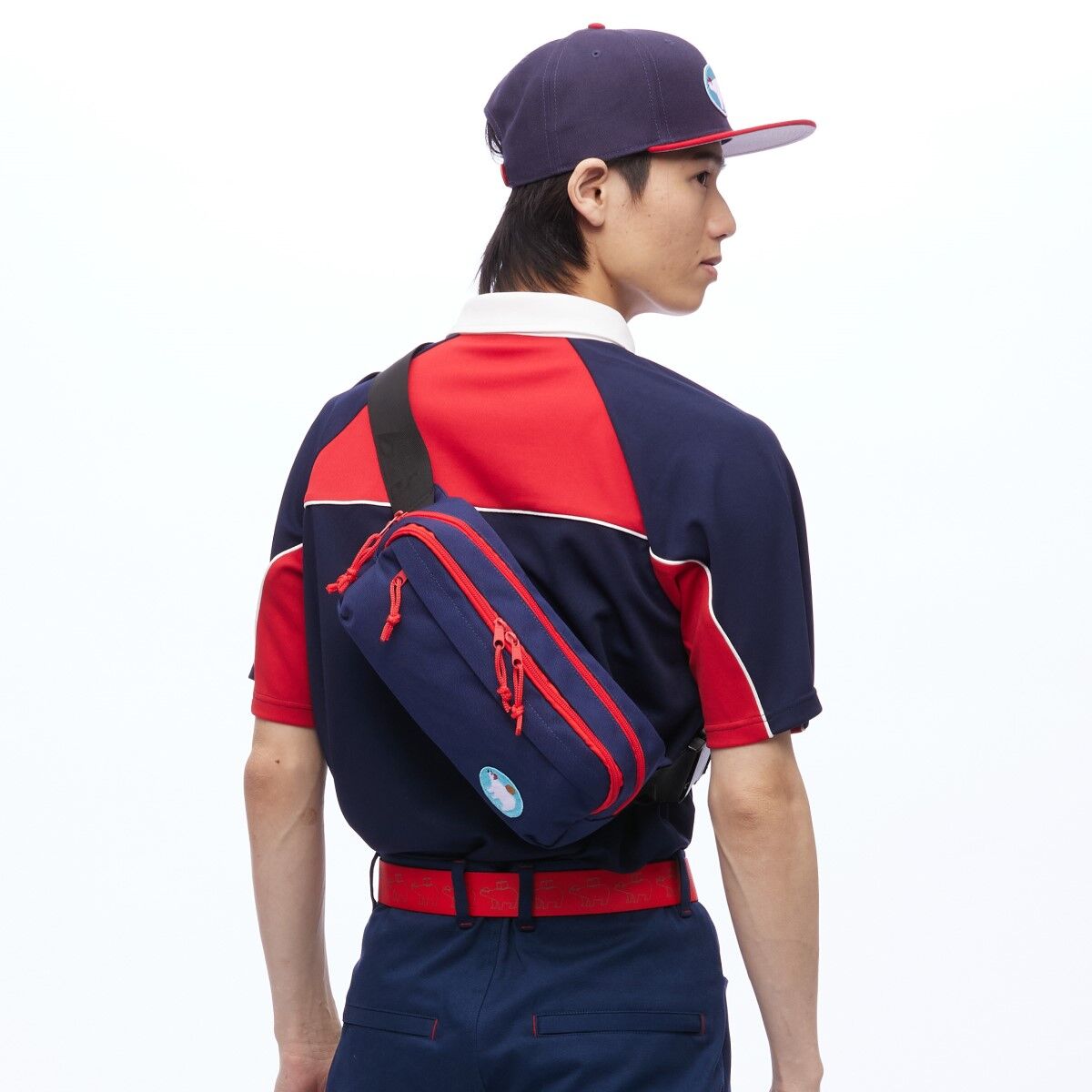 Don Brothers White Bear Fanny Pack for Trendy Individuals