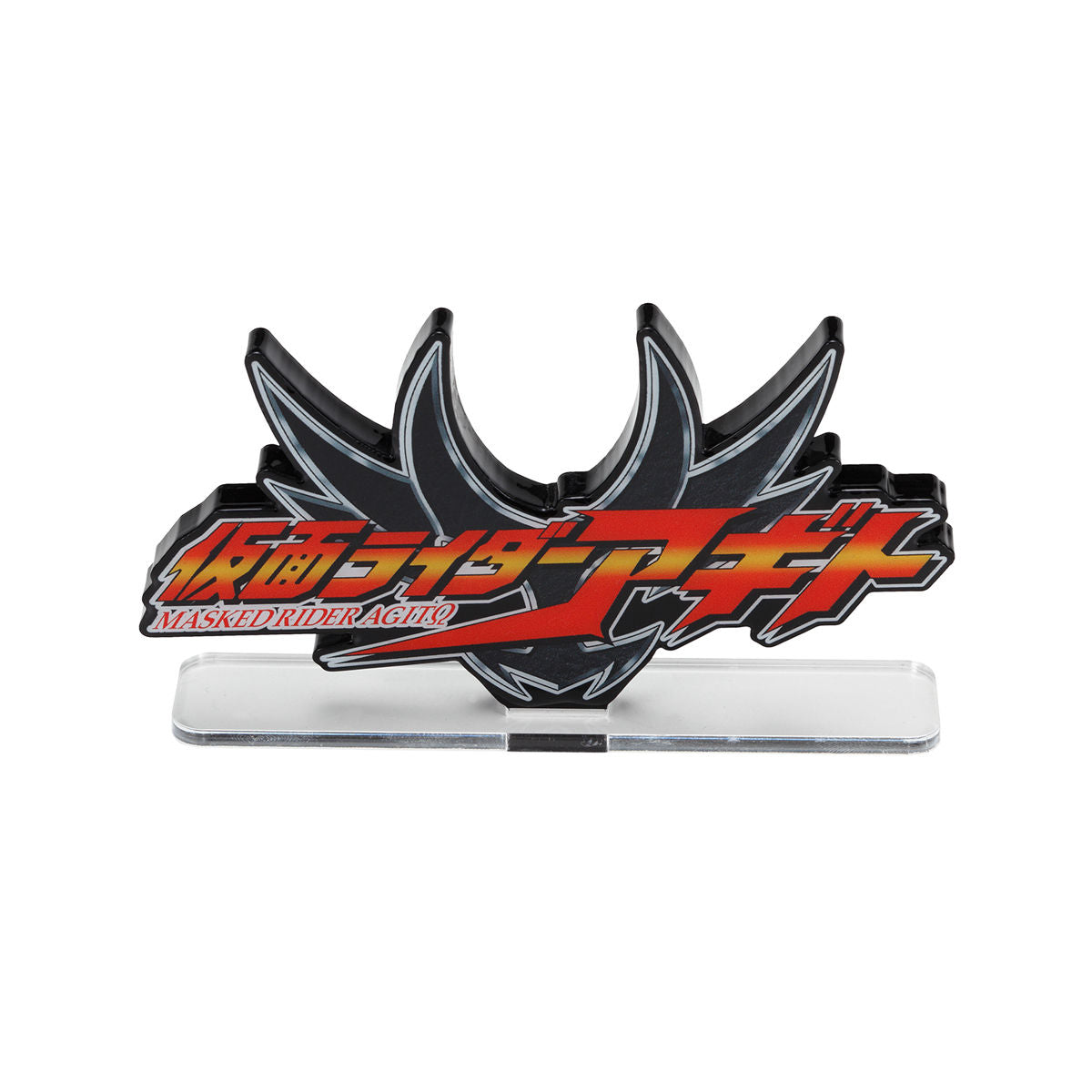 Acrylic Display Logo for Kamen Rider Agito Merchandise