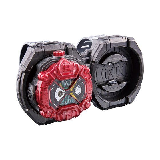 DX Compatible Driver and RideWatch Holder Set with Zi - O and Geiz RideWatches