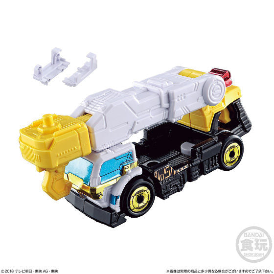 Miniature Plastic Model Set 03 - Lupinranger VS Patoranger with Multiple Character Machines