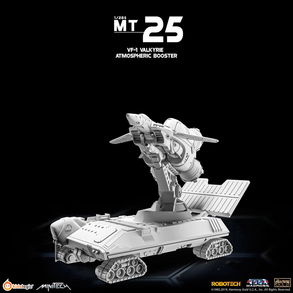 Miniature Collectible Minitech MT25 Veritech VF - 1 Valkyrie Atmospheric Booster Model