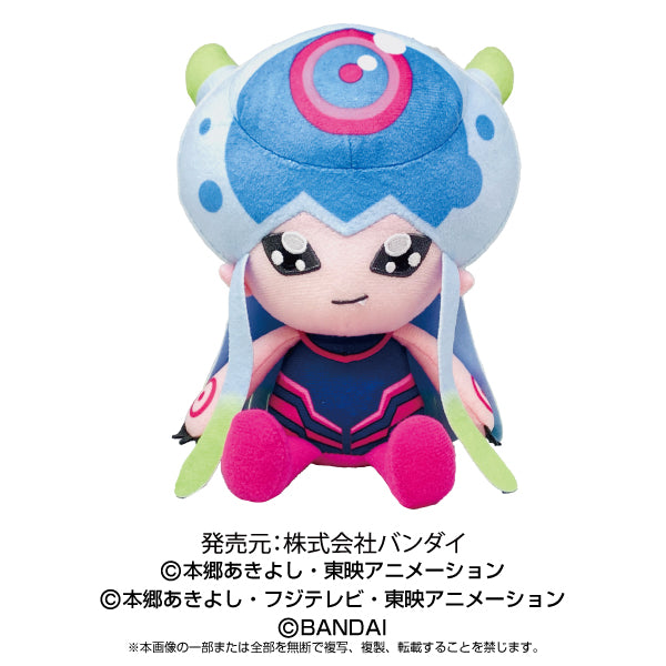 Adorable Chibi Plush of Jellymon from Digimon Ghost Game
