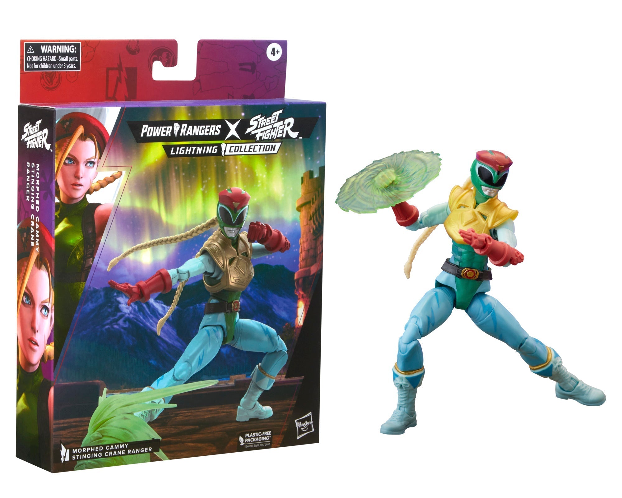 6 - inch Lightning Collection Morphed Stinging Crane Ranger Cammy Action Figure