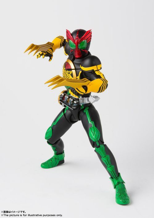 SH Figuarts Shinkocchou Seihou Action Figure - Kamen Rider OOO Tatoba Combo