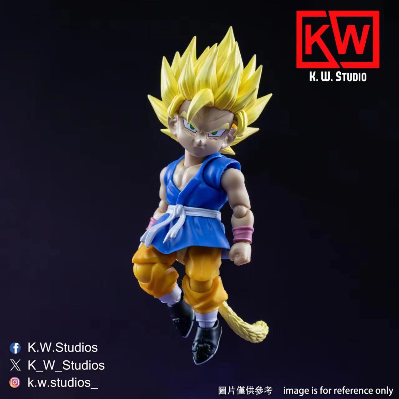 KW Studio KW003 Super Ape Levels 1 and 2 Headset - Optional Upgrade Parts for SH Figuarts Son Goku GT