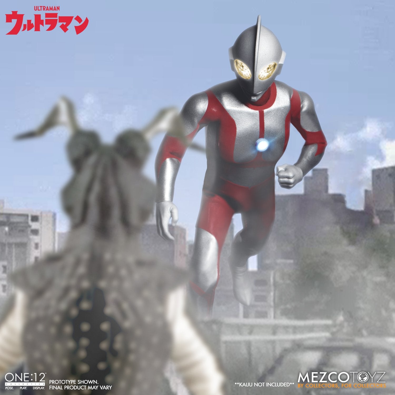 Mezco One:12 Collective Light - Up Ultraman Action Figure