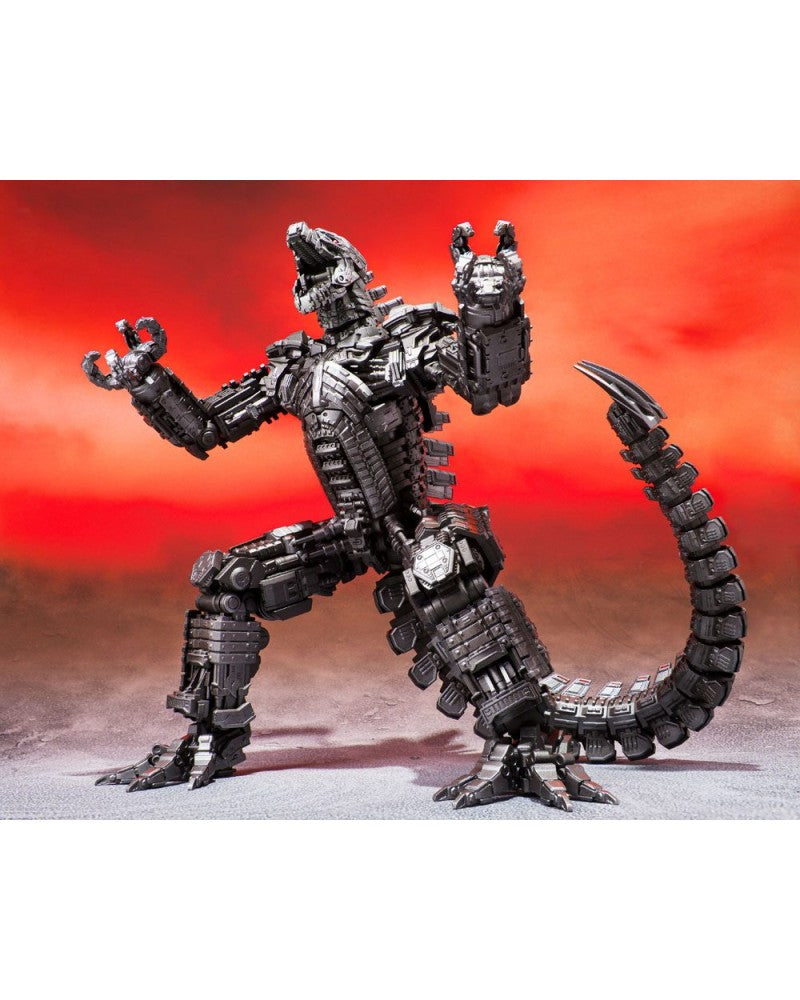 SH MonsterArts Collectible Mechagodzilla Figurine from the 2021 Movie Godzilla VS Kong