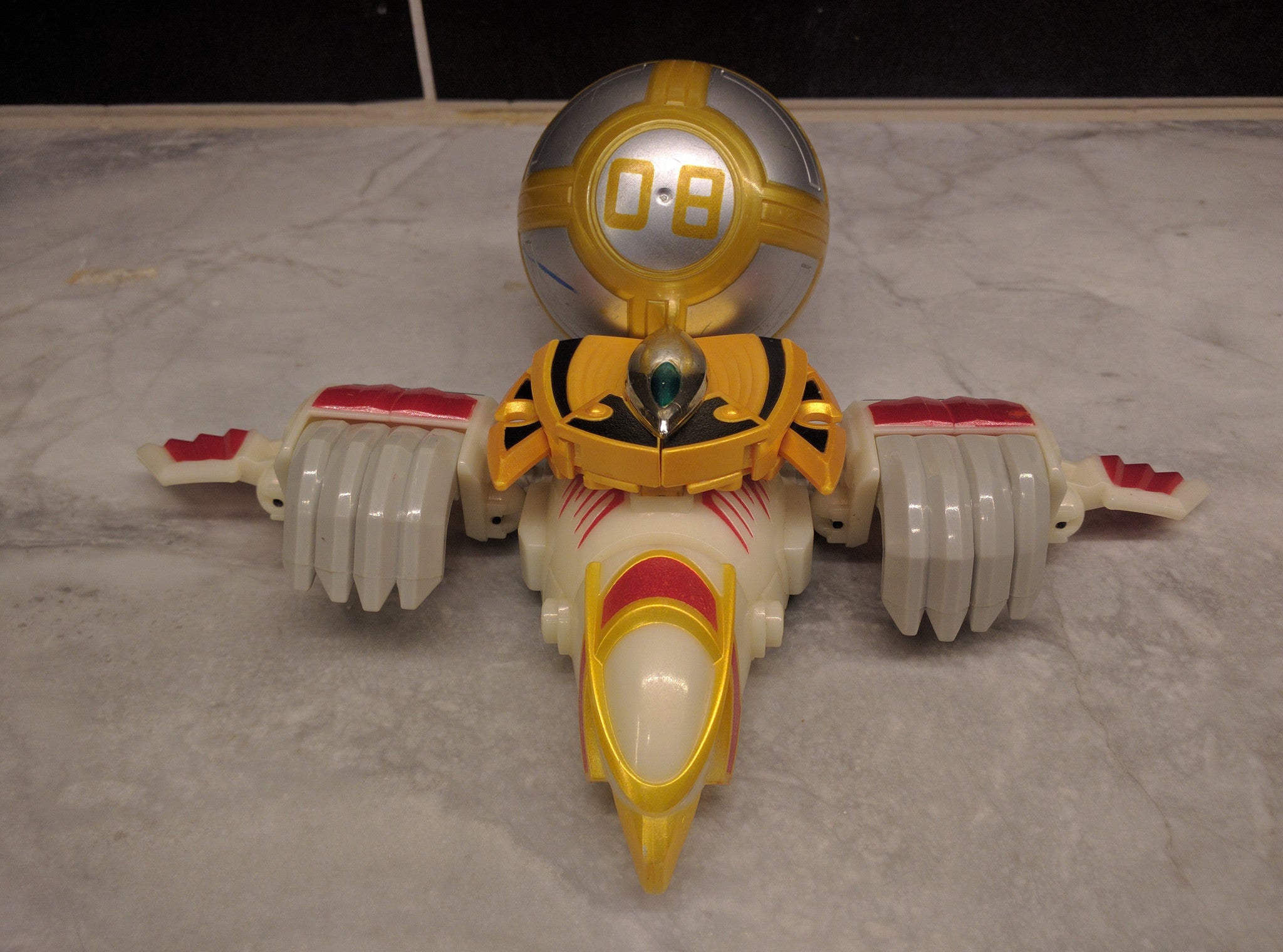 DX Tricondor with Exclusive Ball 08 from Hurricaneger Movie