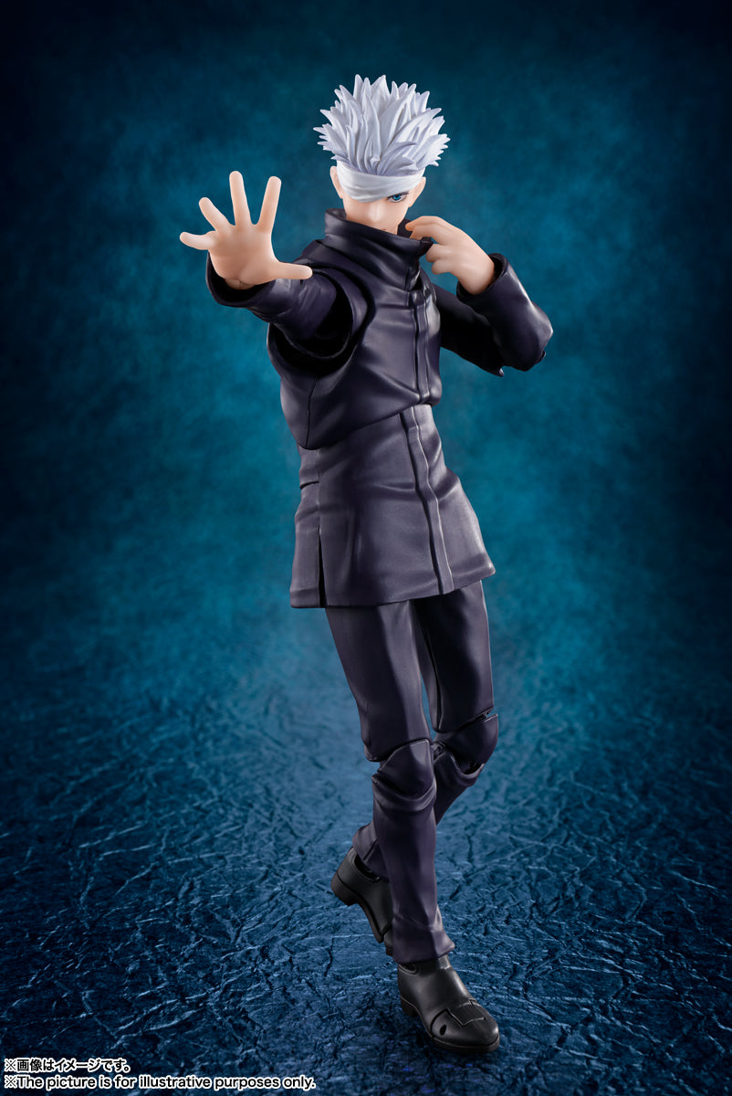 SH Figuarts Action Figure of Satoru Gojo from Jujutsu Kaisen 0: The Movie