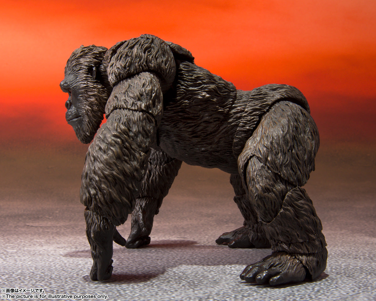SH MonsterArts Collectible Figure - King Kong from the 2021 Movie Godzilla VS Kong