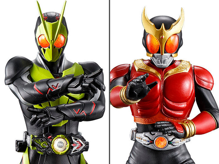 Ultimate Collectible Luminous Zero One and Kuuga Action Figure Set for Rider Enthusiasts
