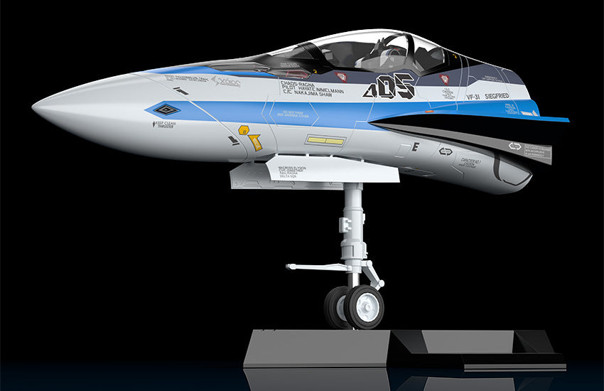 PLAMAX MF-56 Collectible Macross Nose Collection Plastic Model of VF-31J (Hayate Immelman's Fighter)