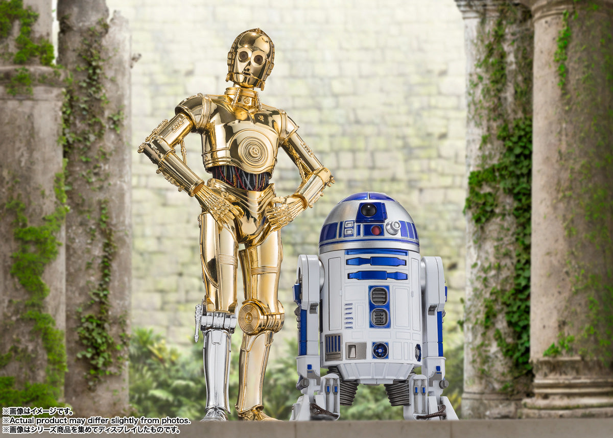 Star Wars Episode IV: A New Hope - Bandai's SH Figuarts Action Figure of Classic Version R2 - D2