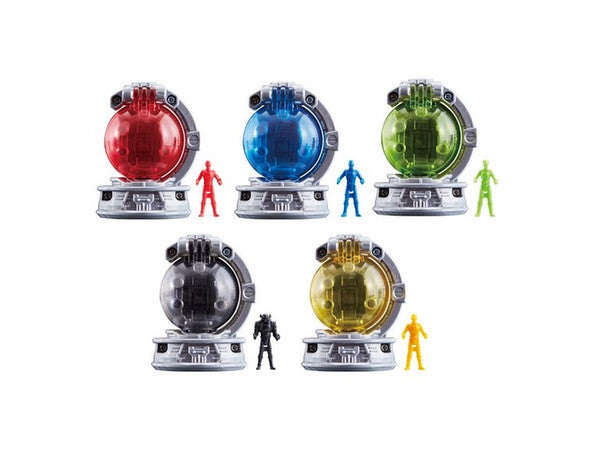 DX Deluxe Cockpit Kyutama Set 01 with Small Ranger Figures
