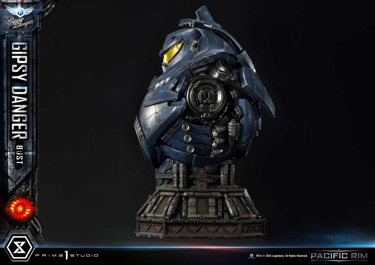 Pacific Rim Gipsy Danger Life - Size Bust Collectible Model