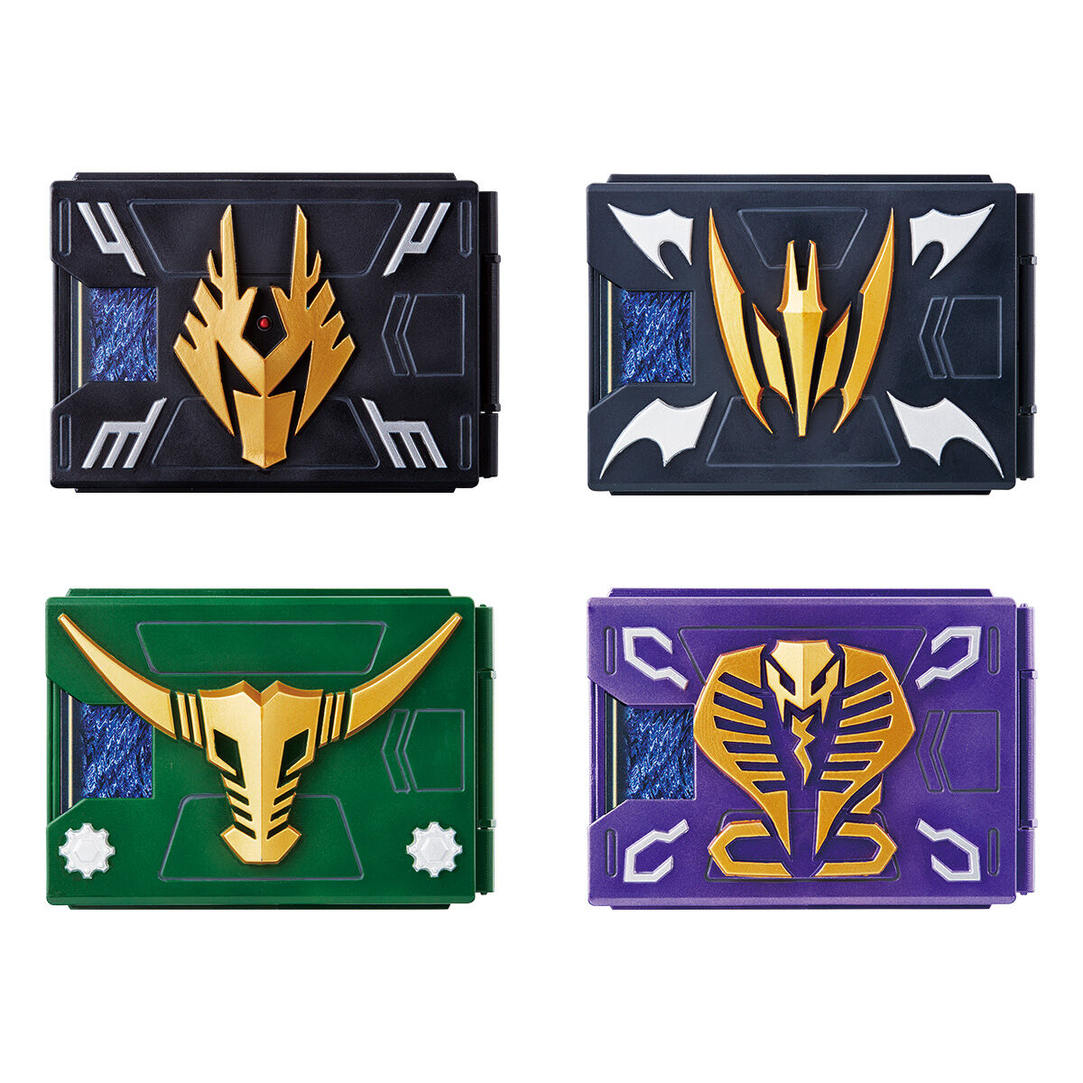 2018 Re - released CSM V - Buckle 4 Rider Set with Plastic Advent Cards