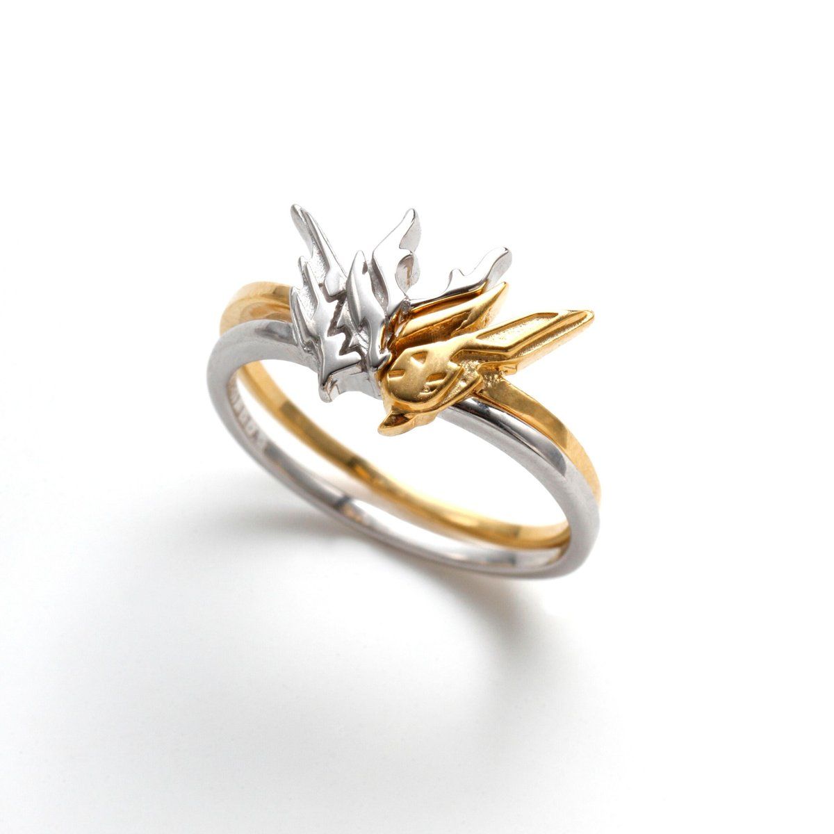 Stylish Cross-Z Build Rings in Japanese Sizes 9, 11, 13 & 15