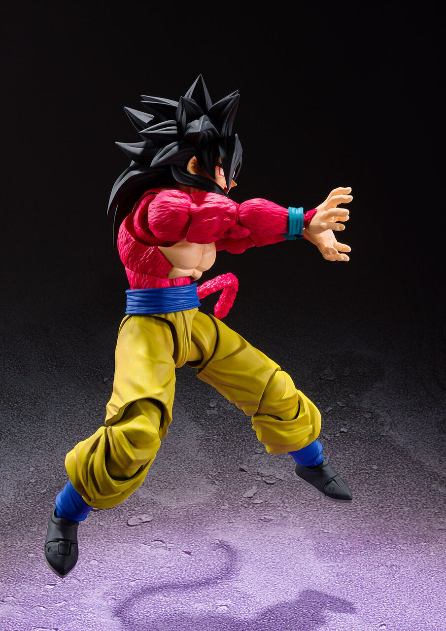 SH Figuarts Super Saiyan 4 Son Goku from Dragon Ball GT - High - Quality Collectible
