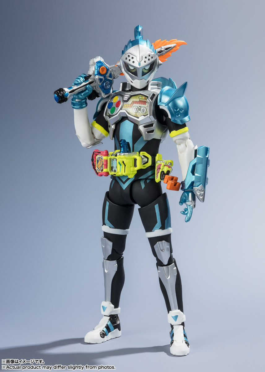 Bandai SH Figuarts Action Figure - Heisei Generations Edition Kamen Rider Brave Quest Gamer Level 2 with Weapon Parts