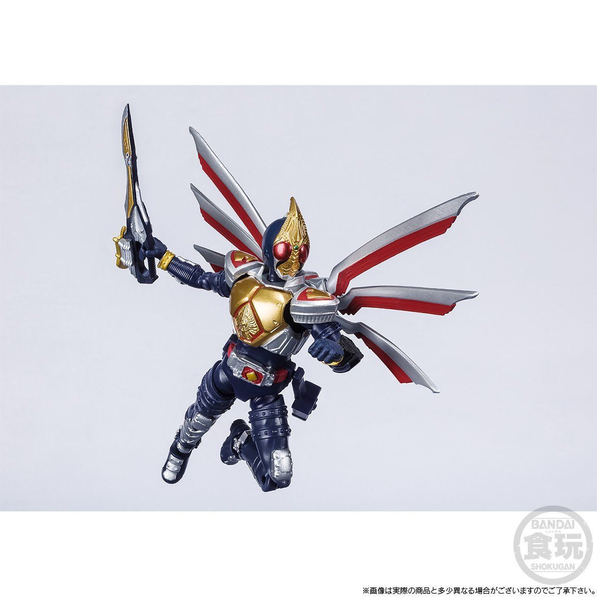SHODO-X Kamen Rider Blade Jack Form Collectible Set with Accessories