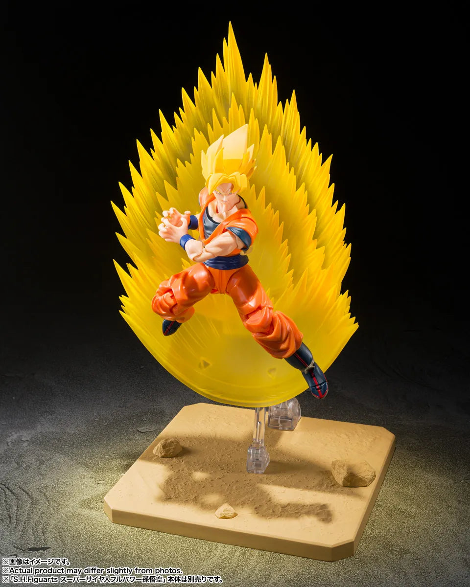 SH Figuarts Action Figure Accessories - Super Saiyan Goku Teleport Kamehameha Effect Parts Set