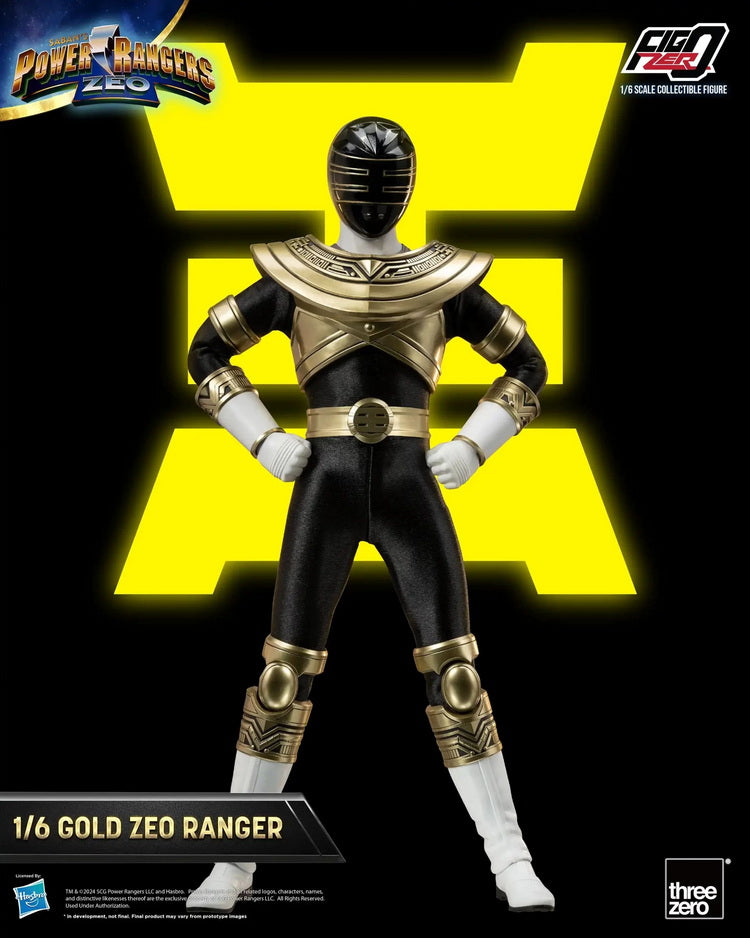 Pre - order FigZero 1/6 Gold Zeo Power Ranger from Power Rangers Zeo